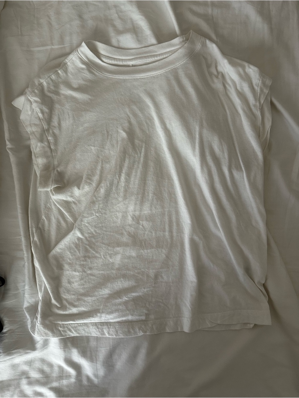 a new day Cream Crewneck T-Shirt
